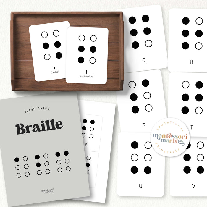 Braille Flash Cards