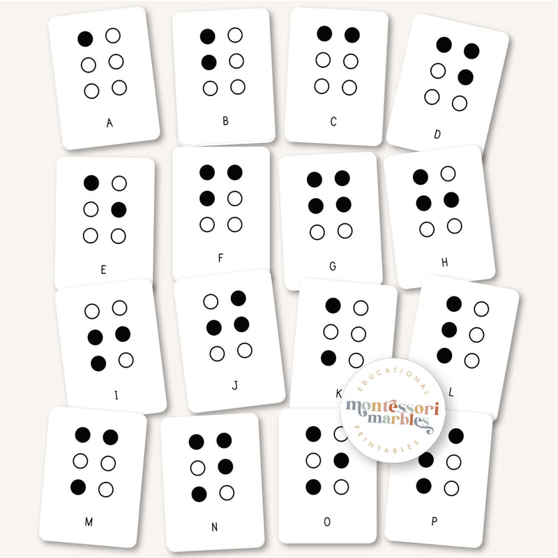 Braille Flash Cards