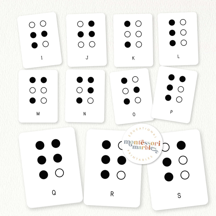 Braille Flash Cards