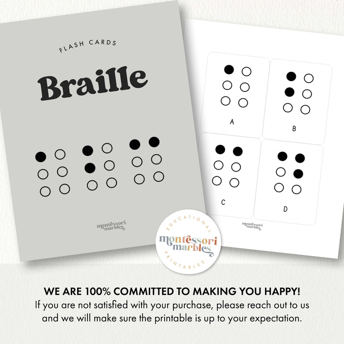 Braille Flash Cards