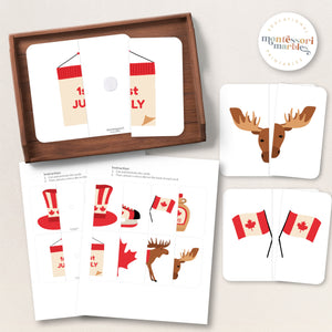 Canada Symmetry Puzzles