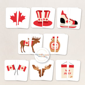 Canada Symmetry Puzzles