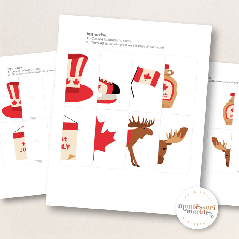 Canada Two-Piece Puzzles