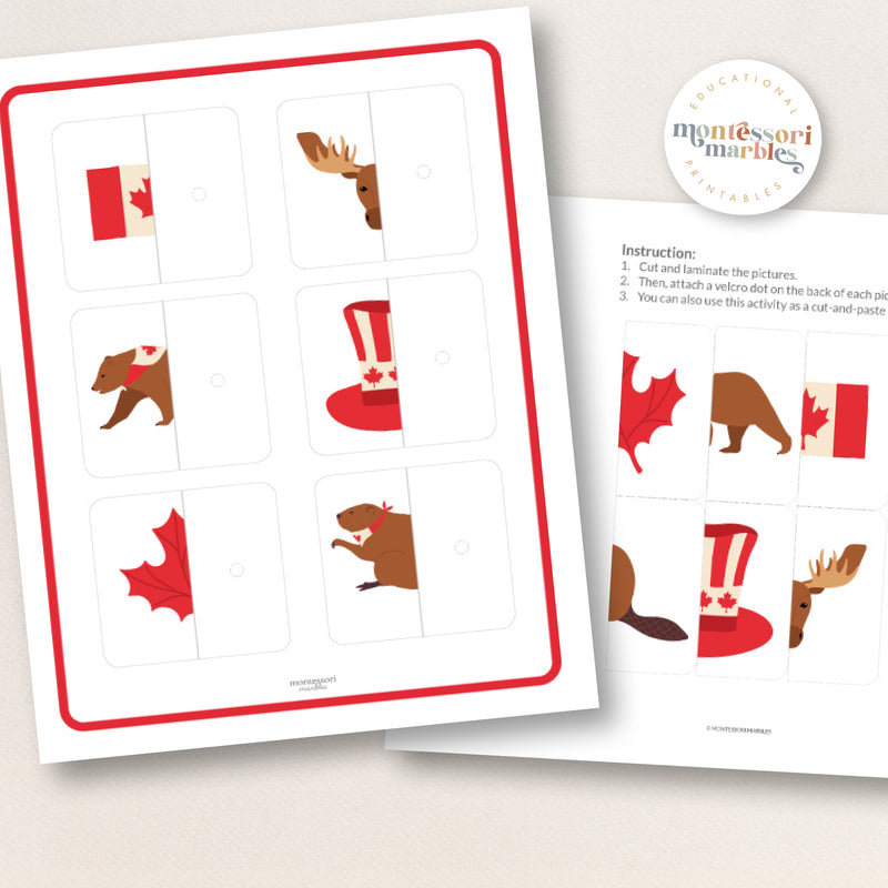 Canada Two-Piece Puzzles