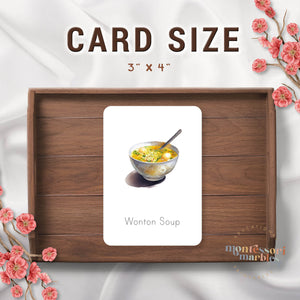 Chinese Food Flash Cards