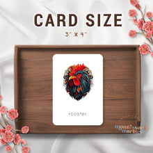 Load image into Gallery viewer, Chinese Zodiac Flash Cards
