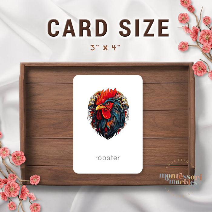 Chinese Zodiac Flash Cards
