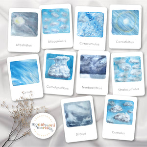 Clouds Flash Cards