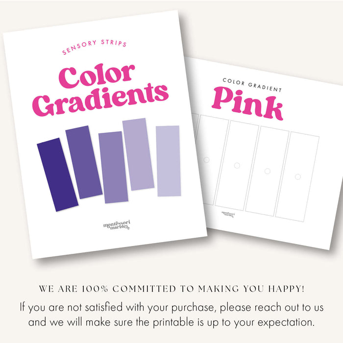 Color Gradient Strips