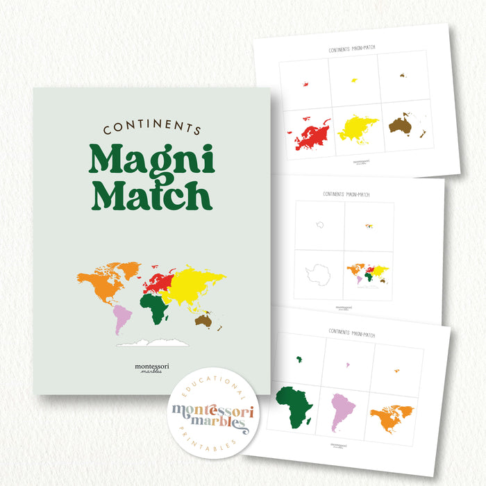 Seven Continents Magni-Match