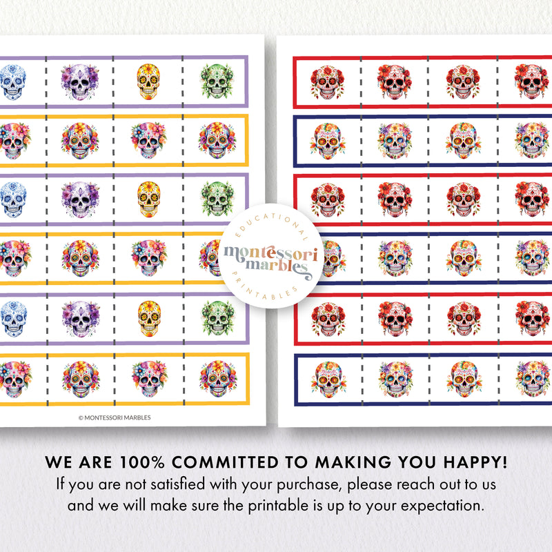Dia de Los Muertos Cutting Strips
