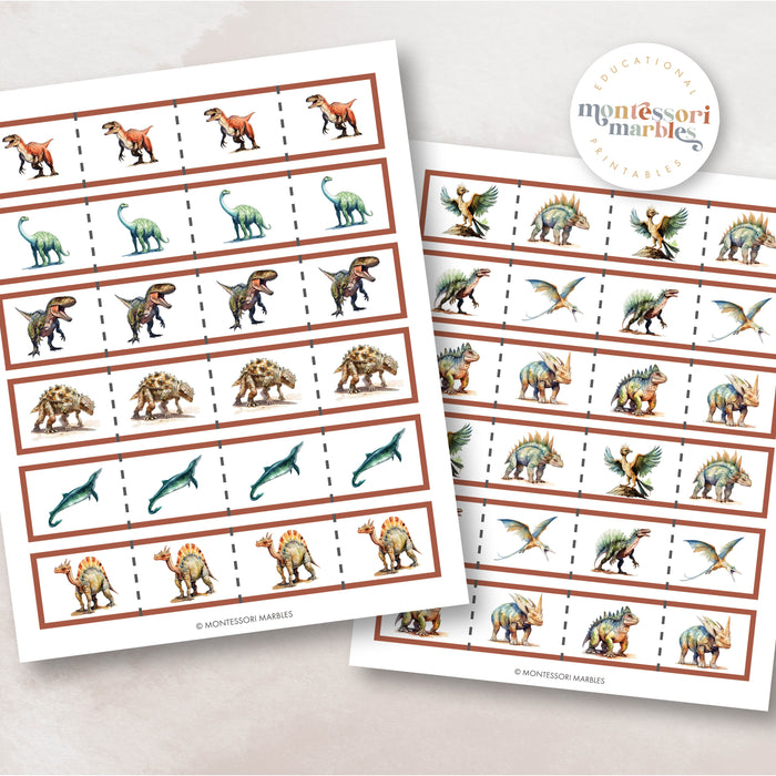 Dinosaur Cutting Strips