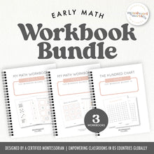 Load image into Gallery viewer, Early Math Workbook Bundle
