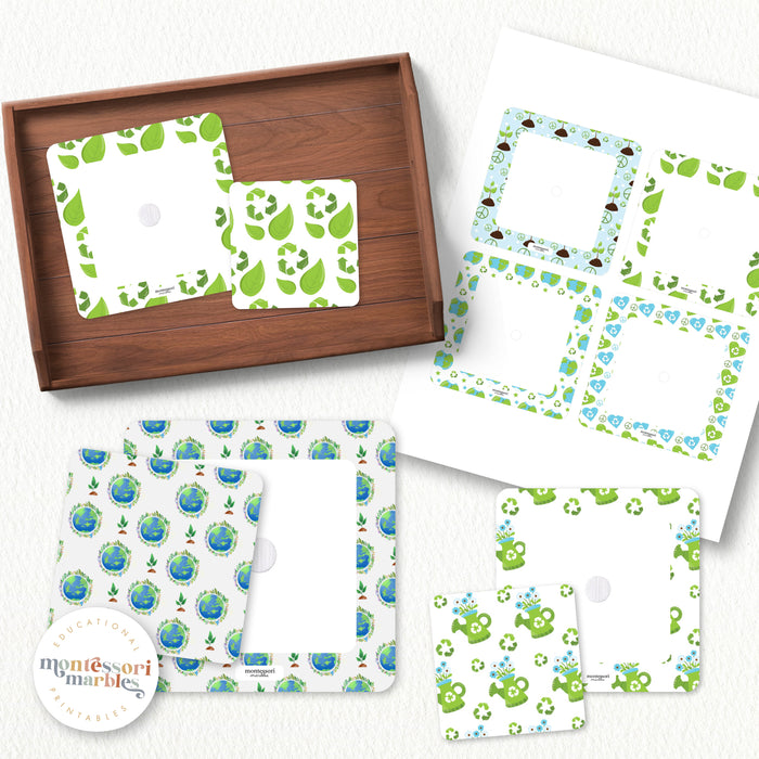 Earth Day Pattern Matching Puzzle