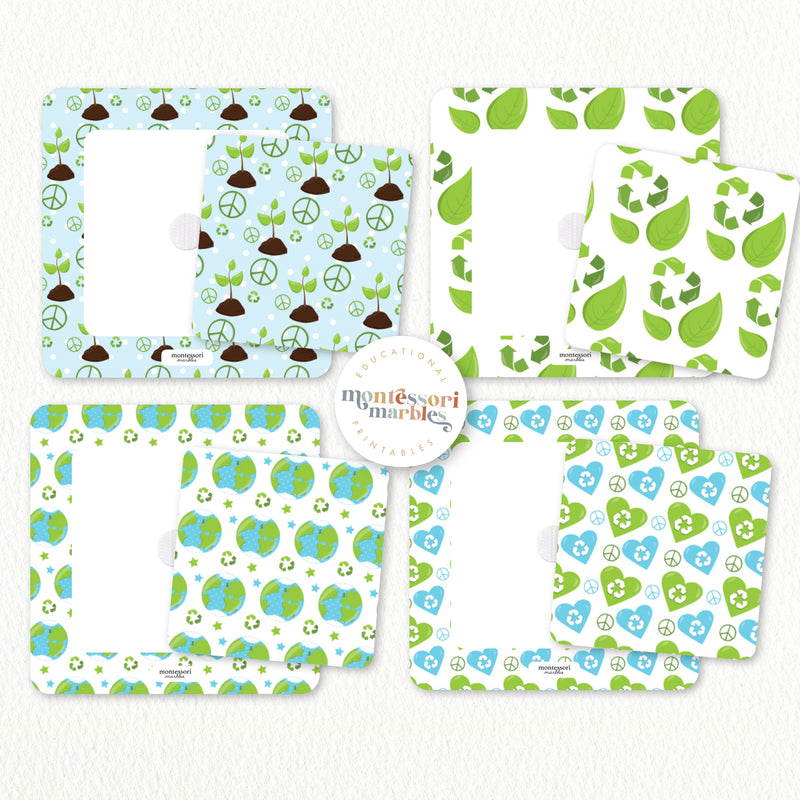 Earth Day Pattern Matching Puzzle