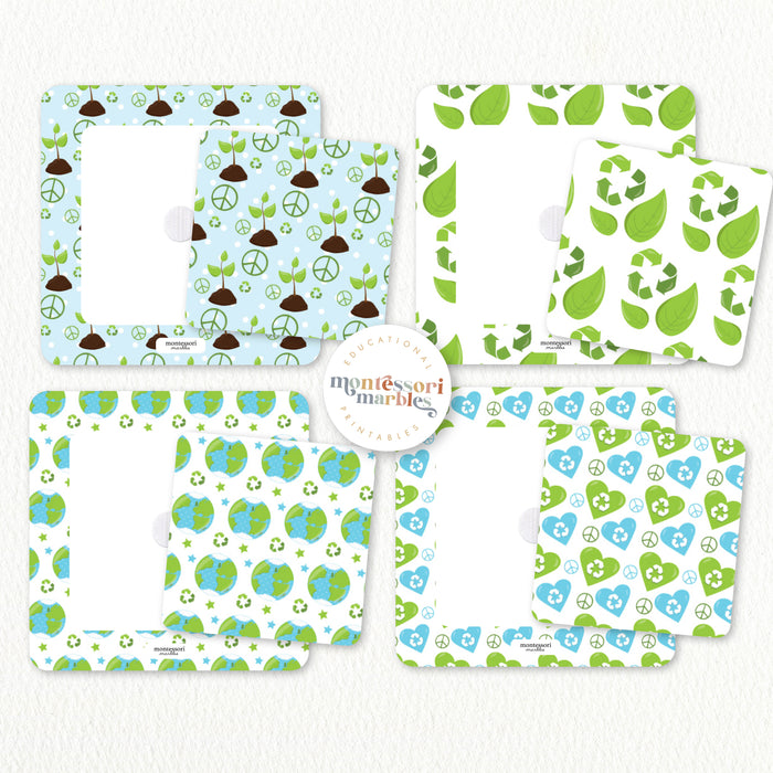 Earth Day Pattern Matching Puzzle