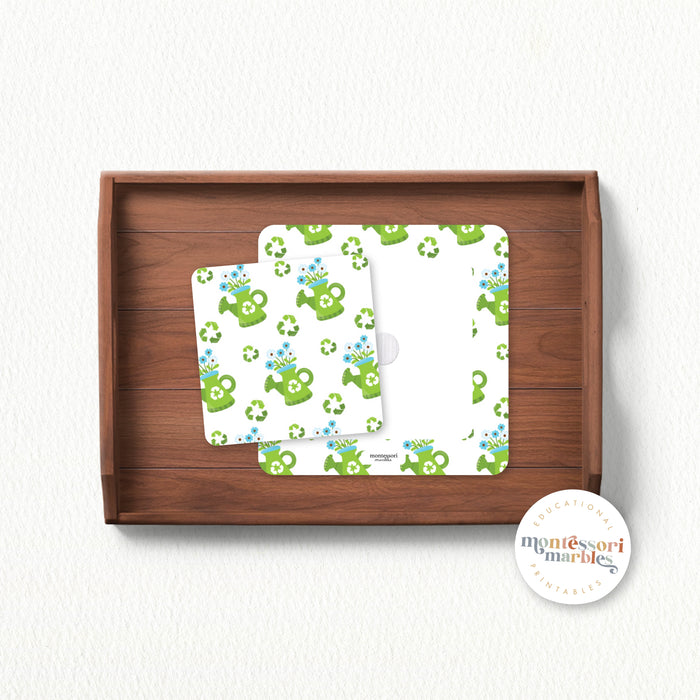 Earth Day Pattern Matching Puzzle