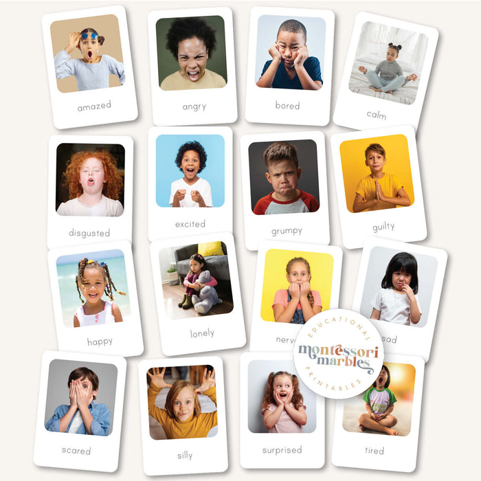 Emotions Flash Cards