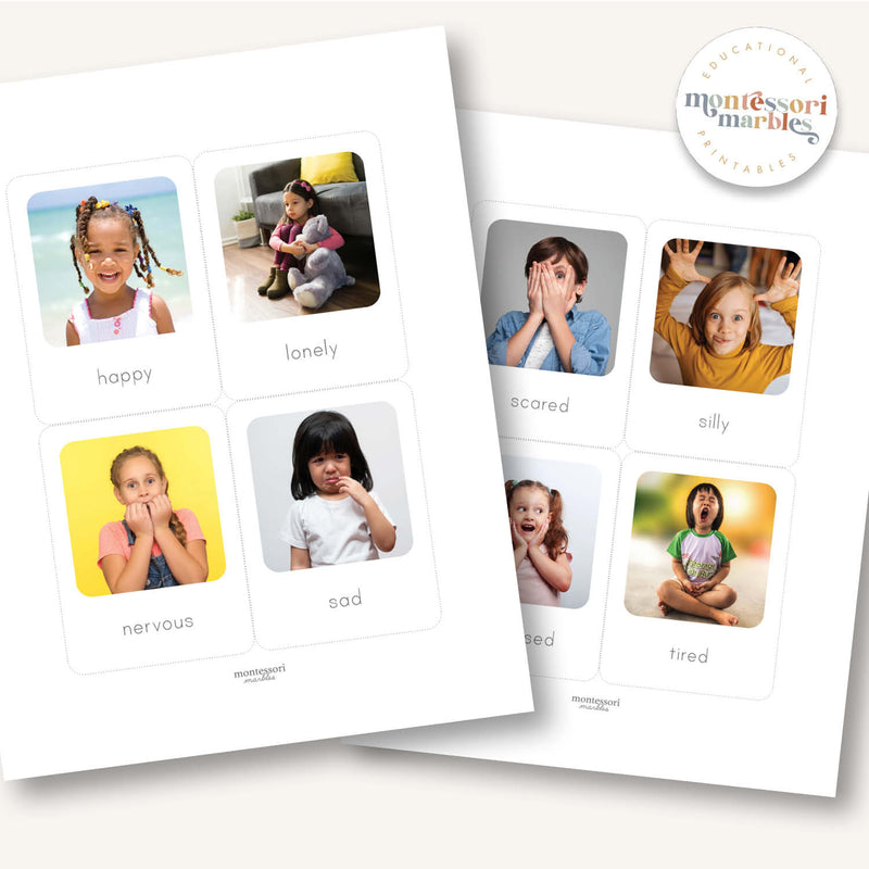 Emotions Flash Cards