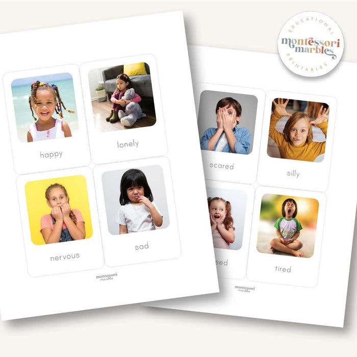 Emotions Flash Cards