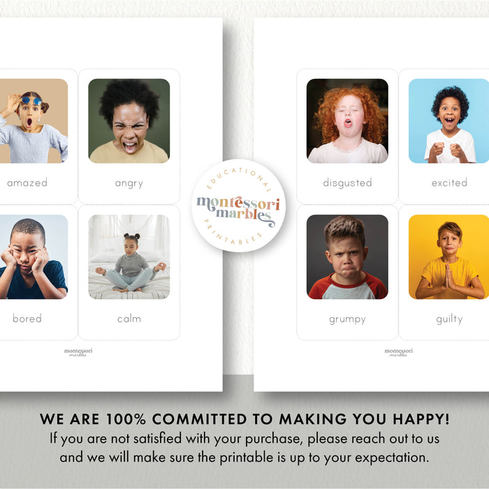 Emotions Flash Cards