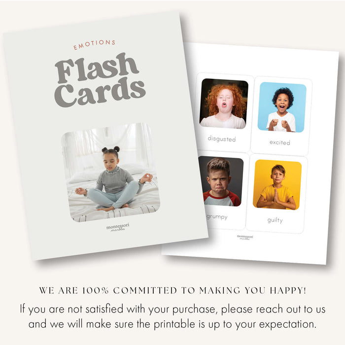 Emotions Flash Cards