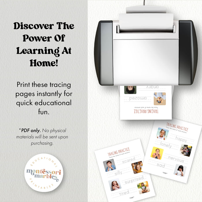 Emotions Tracing Pages