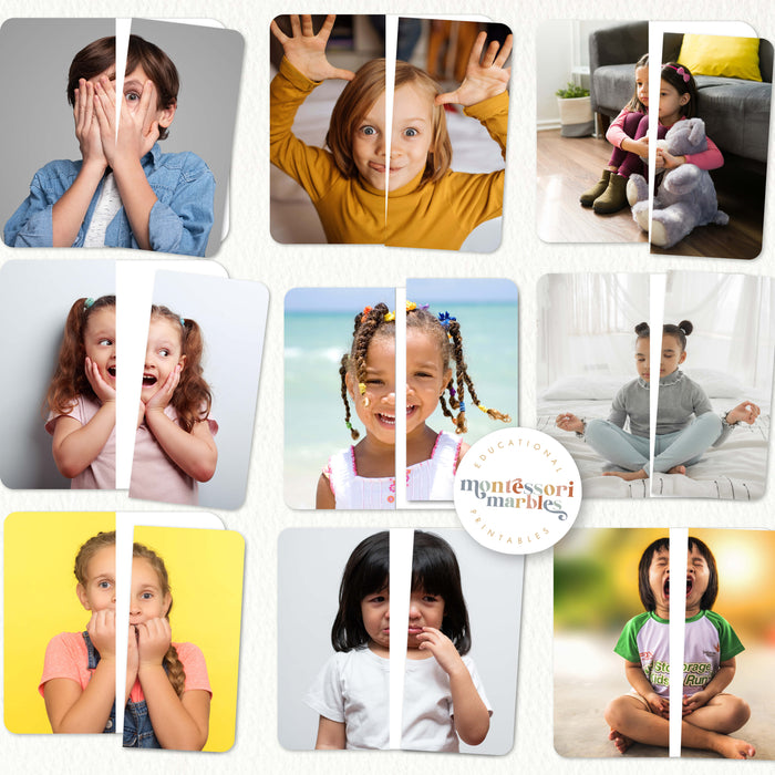 Emotions & Feelings Two-Piece Puzzles