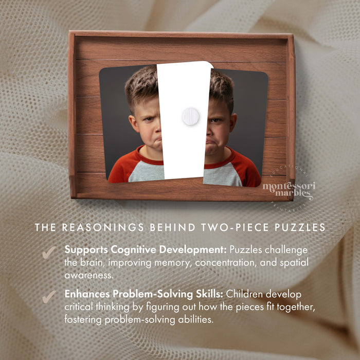 Emotions & Feelings Two-Piece Puzzles
