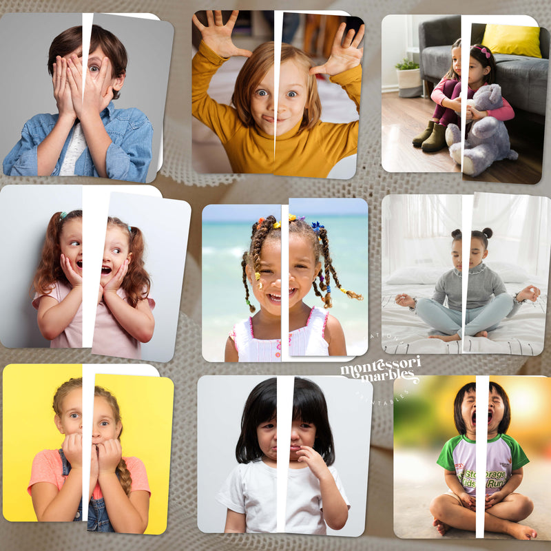 Emotions & Feelings Two-Piece Puzzles