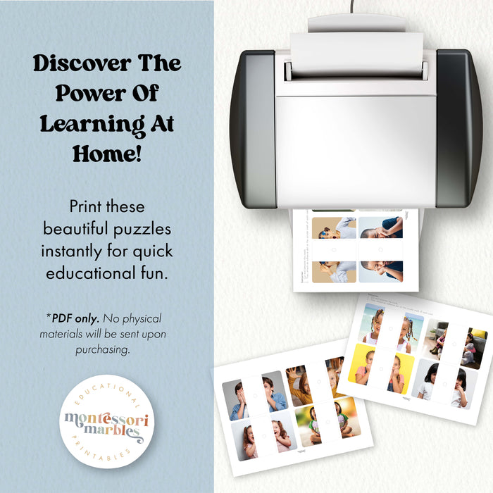 Emotions & Feelings Two-Piece Puzzles