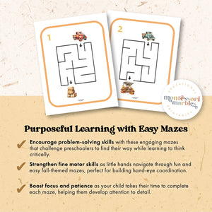 Fall Easy Mazes