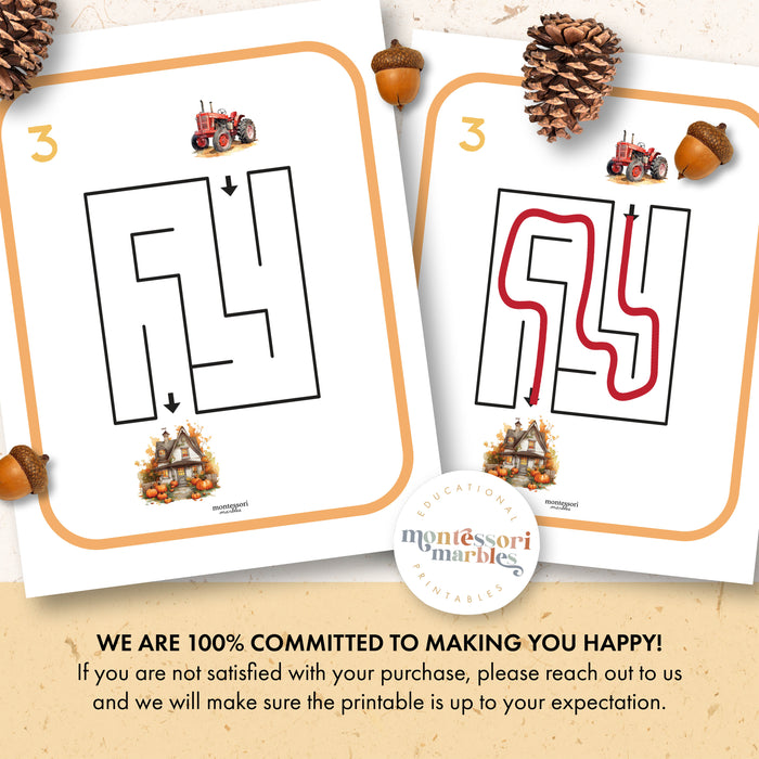 Fall Easy Mazes