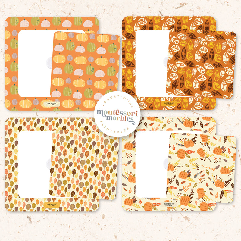 Fall Pattern Matching Puzzles