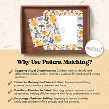 Load image into Gallery viewer, Fall Pattern Matching Puzzles
