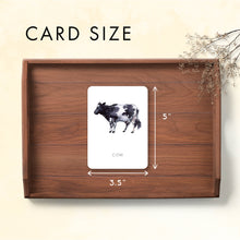 Load image into Gallery viewer, Farm Animals Nomenclature Cards
