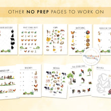 Load image into Gallery viewer, Farm Animals PreK Workbook Bundle
