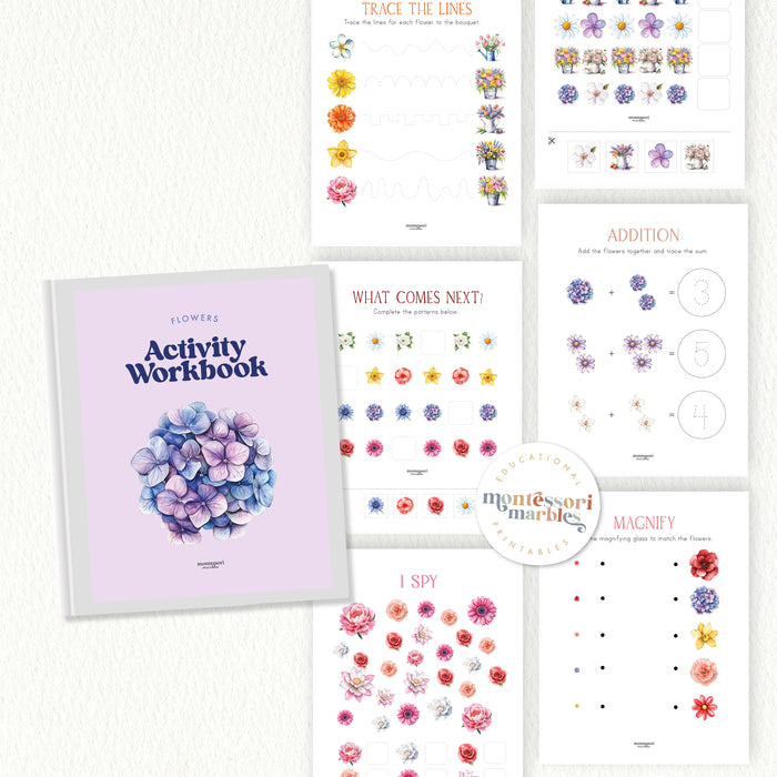 Flowers Activity Workbook