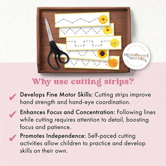 Flowers Cutting Strips