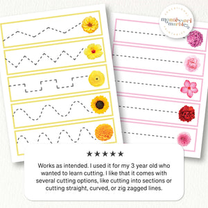 Flowers Cutting Strips