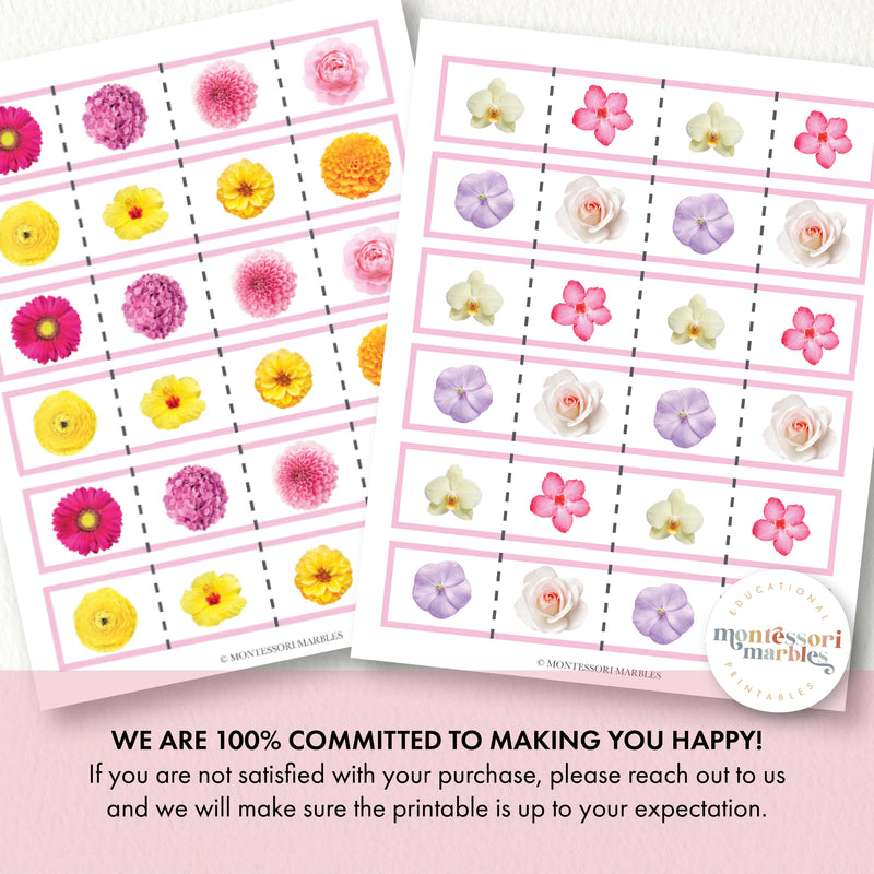 Flowers Cutting Strips