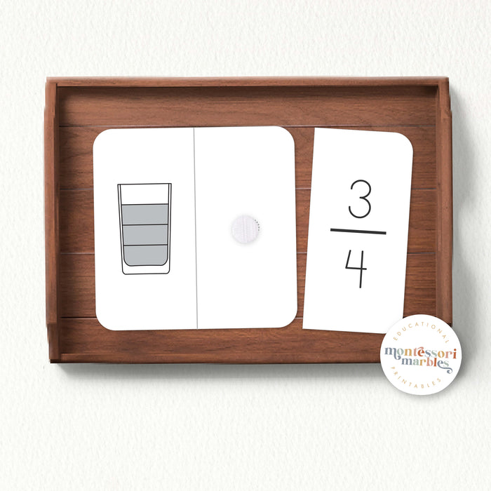 Fractions Pairing Cards Level 1