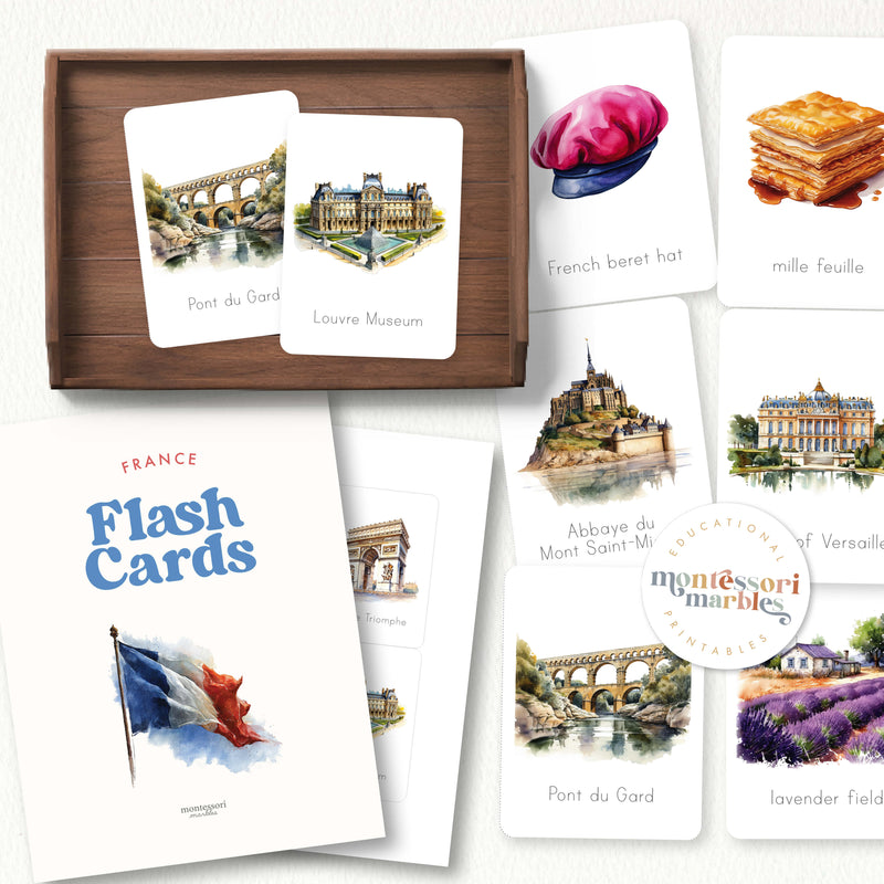 France Flash Cards