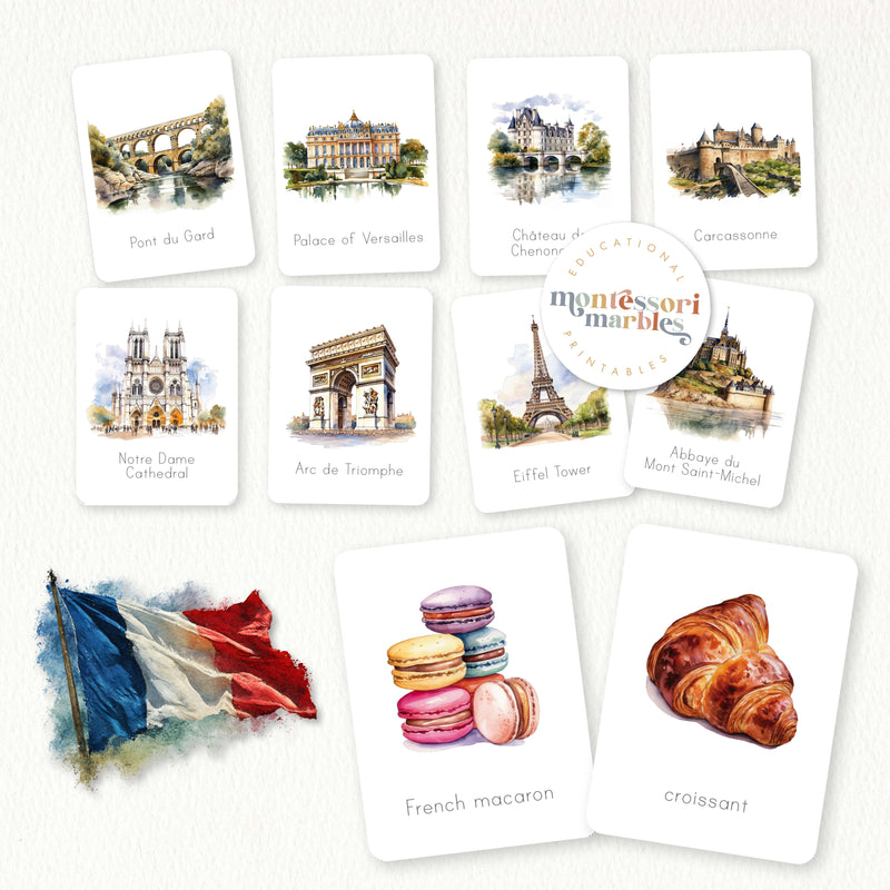 France Flash Cards