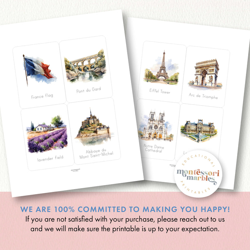 France Flash Cards