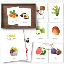 Load image into Gallery viewer, Fruits Flash Cards
