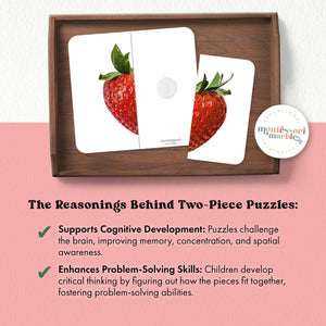 Fruits Two-Piece Puzzles