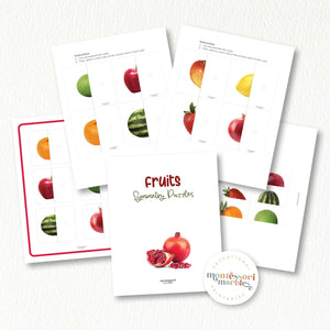 Fruits Two-Piece Puzzles