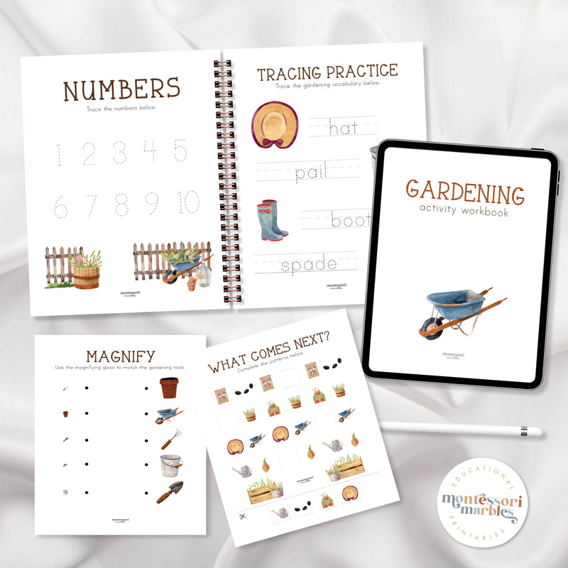 Gardening Early Years Activity Workbook