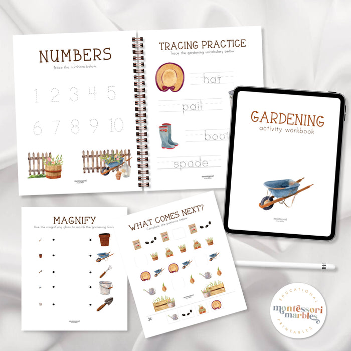 Gardening Early Years Activity Workbook